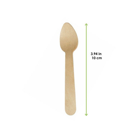 Cucchiaio da caffè in legno  H100mm