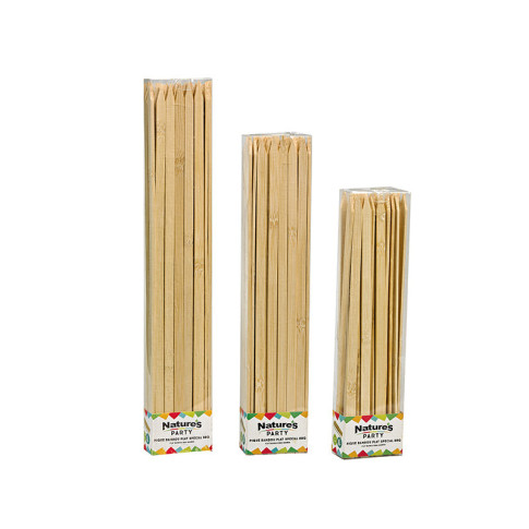 Stecchino piatto BBQ in bamboo