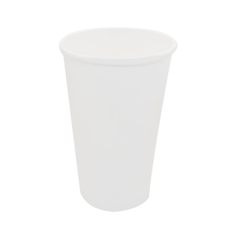 Bicchiere cartone bianco (PAP20)  H116mm 350ml