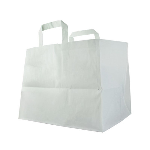 Shopper in carta bianca 320x200mm H250mm