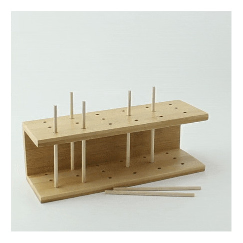 Bastoncino tondo in legno per pop cake  H95mm