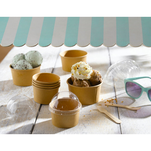 Cucchiaio da gelato in legno  H95mm