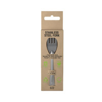 Quadrato forcella in acciaio inox con custodia, da lavare prima dell'uso  163x25mm H11mm