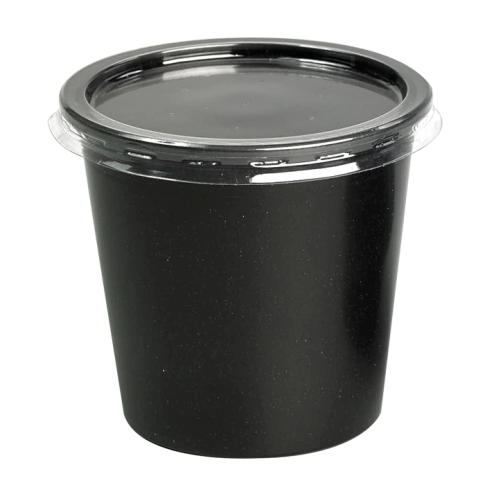 Coperchio piatto in PET trasparente