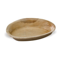 Piatto in palma 190x120mm H25mm 270ml