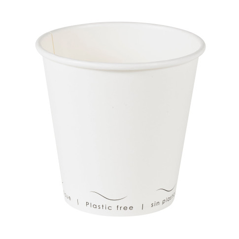 Bicchiere cartone bianco Eden plastic-free (PAP20)  H86mm 300ml