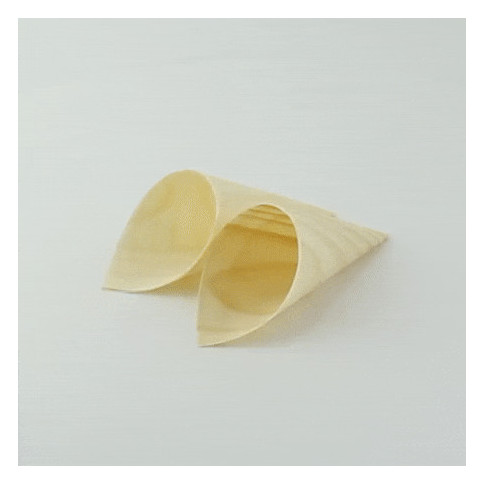 Cono in legno  H120mm