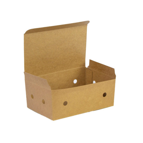 Scatola Kraft 6 pepite  114x73mm H45mm