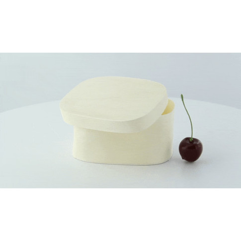 Scatola in legno con coperchio 110x80mm H55mm 240ml