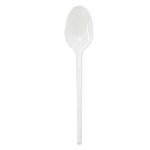 Cucchiaio in plastica bianca 165