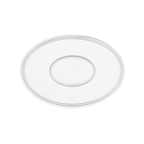 Coperchio in plastica per piattino fingerfood Milou (PET1)  H2mm