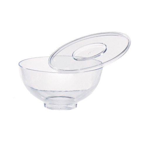 Coperchio in plastica per piattino fingerfood Milou (PET1)  H2mm