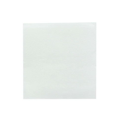 Tovagliolo bianco micropunti a 2 strati  200x200mm