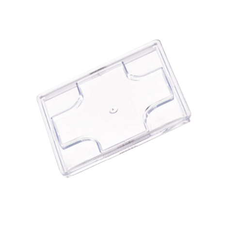 Coperchio in plastica per piattino fingerfood Kara (PS6) 55x55mm H2mm