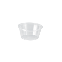 Contenitore in PET trasparente  H33mm 100ml