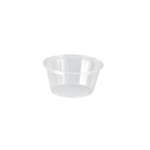 Contenitore in PET trasparente  H33mm 100ml