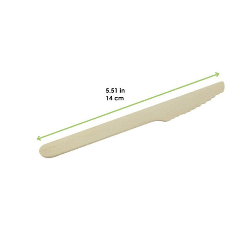 Coltello in legno   H140mm