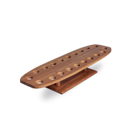 Supporto in bambù a 20 fori per coni 500x150mm H85mm