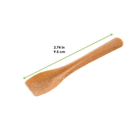 Cucchiaio da gelato in legno composito, riutilizzabile (FOR50)  H95mm