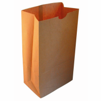 Sacchetto "SOS" in carta kraft riciclata 180x110mm H345mm