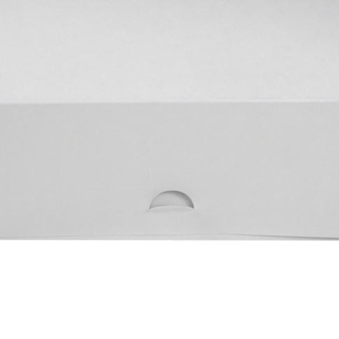 Scatola da pasticceria in cartone bianco 320x320mm H80mm