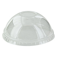 Coperchio in PET trasparente a cupola  H38mm