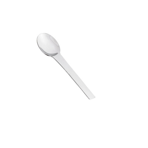 Cucchiaino da caffè in acciaio inox con custodia, da lavare prima dell'uso  128x27mm H15mm