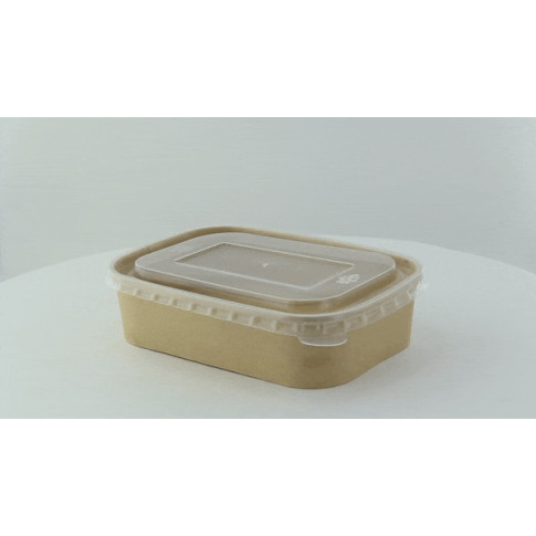 Coperchio rettangolare in PP 172x122mm H9mm