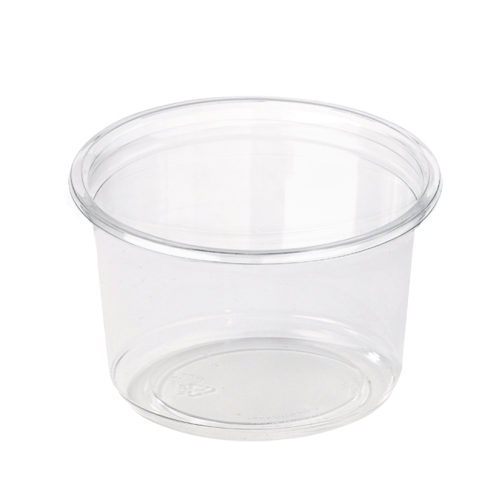 Contenitore "Deli" tondo in PET trasparente  H61mm 360ml