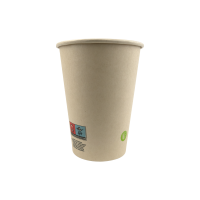 Bicchiere cartone e fibra di bambù (PAP20)  H110mm 350ml