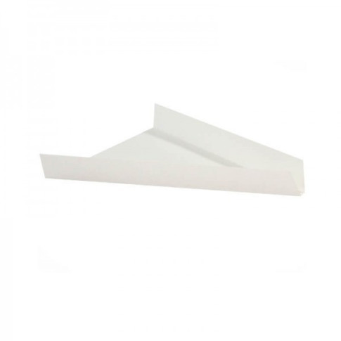 Supporto triangolare in cartone bianco per pizza o torta 175x27mm H27mm