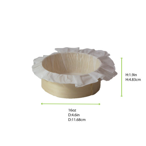Bake-a-ring - Anello di cottura con carta da forno integrata  H47mm 490ml