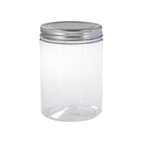 Barattolo Bokotwist in PET riutilizzabile (PET1)  H96mm 500ml