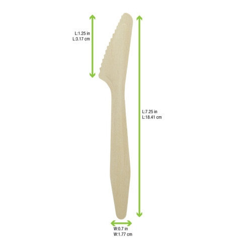 Coltello in legno "Hercules"  H185mm
