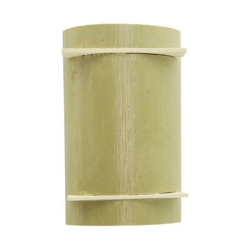 Piatto mezza canna di bambù "Nagano"  100x55mm H25mm
