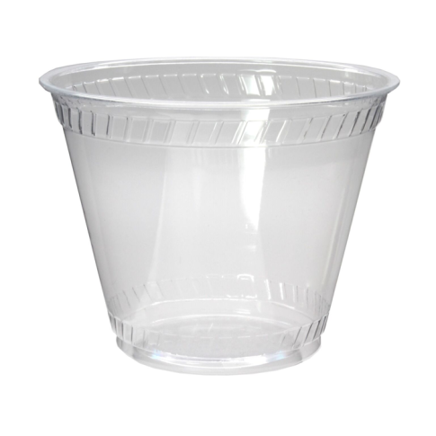 Coppa da dessert in PLA trasparente  H72mm 270ml