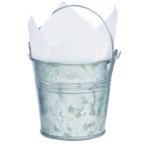 Secchiello in metallo con manici  H75mm 200ml