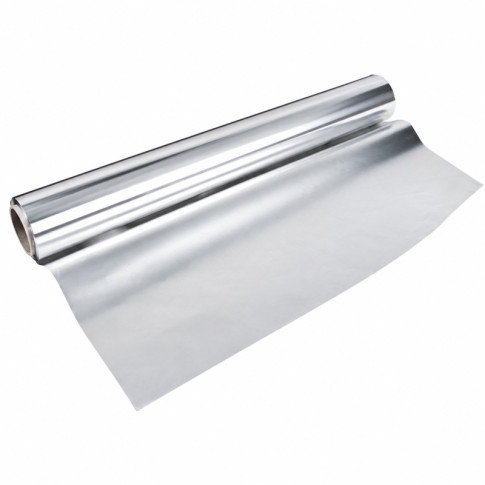 Rotolo di foglio di alluminio da 10 micron, largo 29 cm e lungo 200 m 300x300mm H100mm