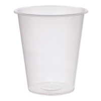 Tazza per tè alle bollicine in PP trasparente stampato a iniezione  H99mm 360ml