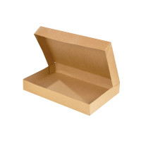 Scatola vassoio in cartone kraft 420x290mm H60mm