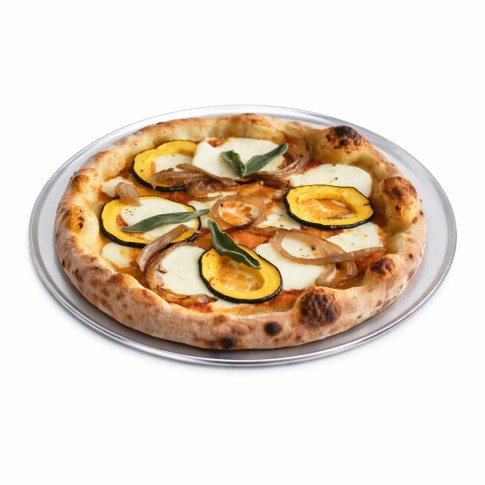 Vassoio per pizza in alluminio  H8mm