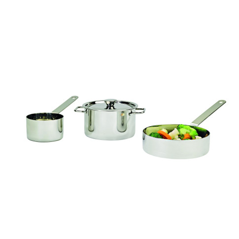 Pentolino in acciaio inox   450ml