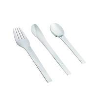Quadrato forcella in acciaio inox con custodia, da lavare prima dell'uso  163x25mm H11mm