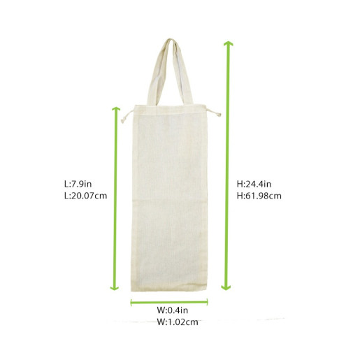 Borsa tradizion per il pane in cotone 10x200mm H500mm