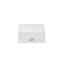 Scatola da pasticceria in cartone bianco 143x143mm H60mm