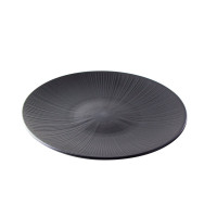 Piatto nero riutilizzabile Black Phoenix   H30mm