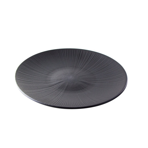 Piatto nero riutilizzabile Black Phoenix   H30mm