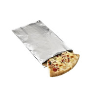 Sacchetto in alluminio, interno kraft scuro 90x300mm H40mm