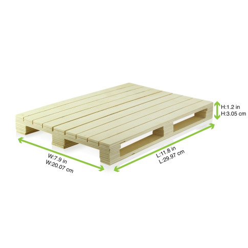 Mini bancale 300x200mm H30mm
