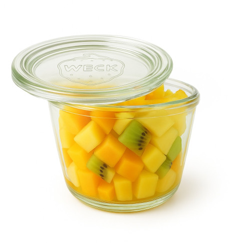 Barattolo Weck in vetro + cop per vasocottura (GL70)  H60mm 200ml